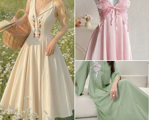 Low Effort Shein Spring & Summer Dresses That Will Make You Feel Beautiful & Confident! I Call These "Beauty Without The Pain' cover photo collage