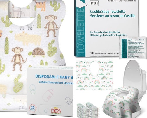 Mom travel must haves for toddlers cover photo collage