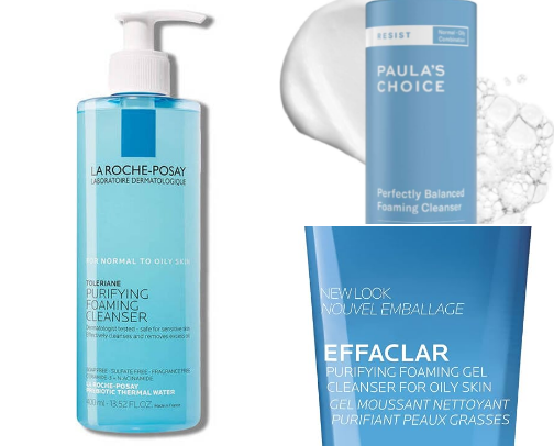Best skin care for oily skin cover photo collage