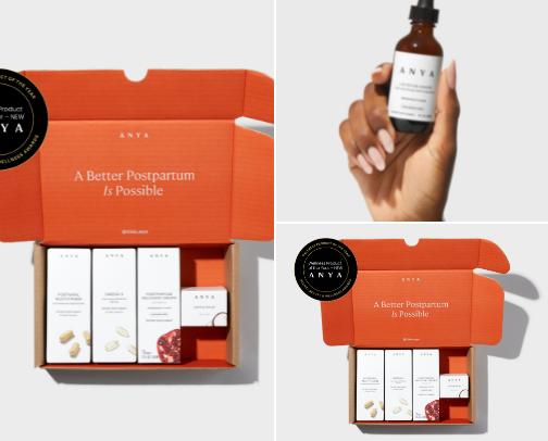 Anya | A new standard for supporting mothers after birth cover photo collage