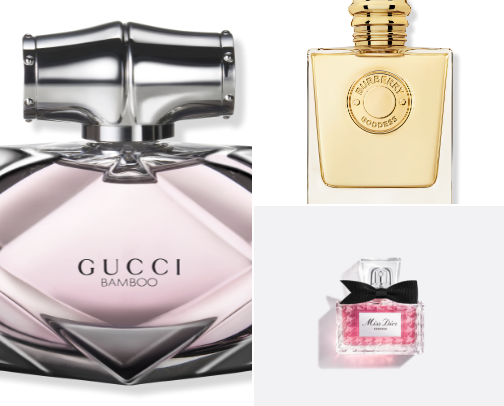 My top scent recs cover photo collage