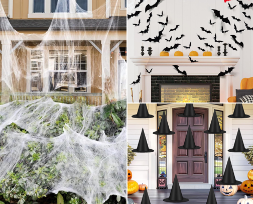 Halloween Home Decor Finds cover photo collage