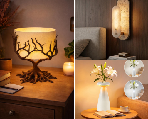 Organic Modern Mood Lighting (Indoor) cover photo collage