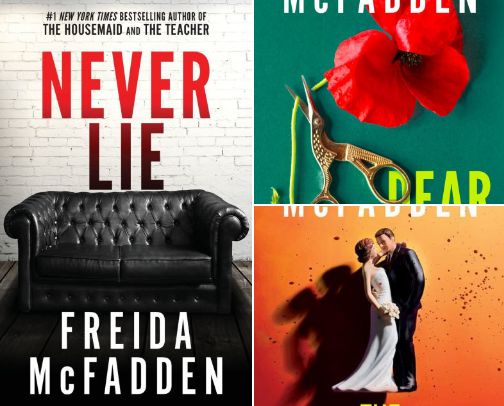 Must Read Thrillers cover photo collage