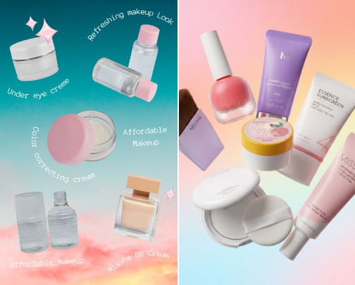 Affordable makeup & skincare items I use almost daily! cover photo collage