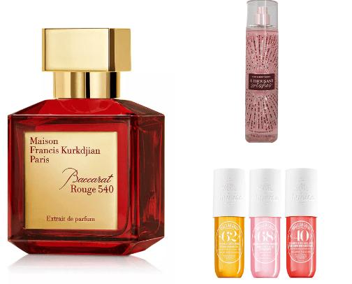 fragrance cover photo collage