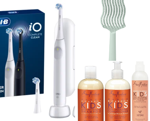 Teeth, skin, hair, oh my! cover photo collage