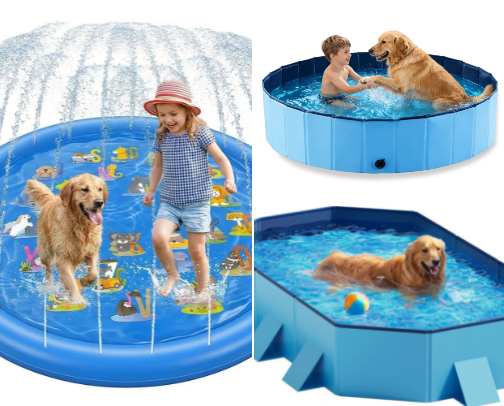 Walmart Dog Summer Fun playlist cover photo collage