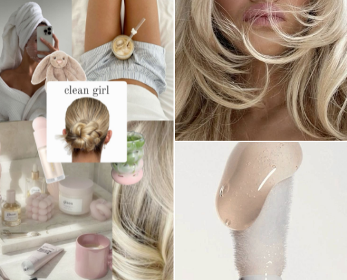 The Clean Girl style guide🤍🫧 cover photo collage