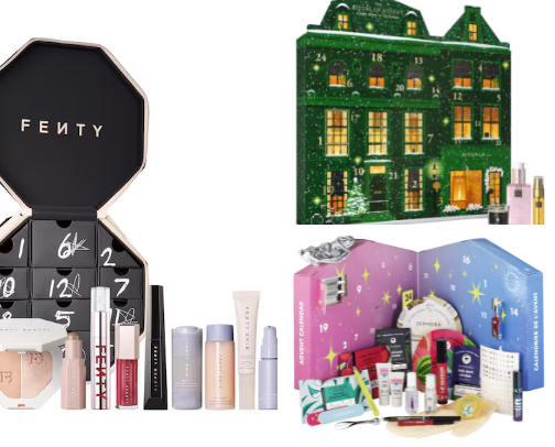 Advent Calendar  Beauty cover photo collage