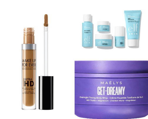 My favorite beauty recs cover photo collage