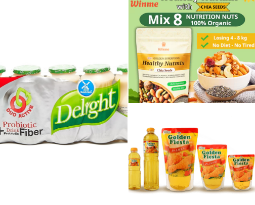 Groceries cover photo collage