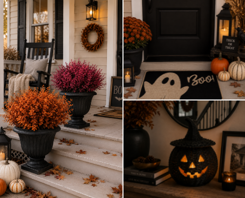 Halloween Decor 🎃 cover photo collage