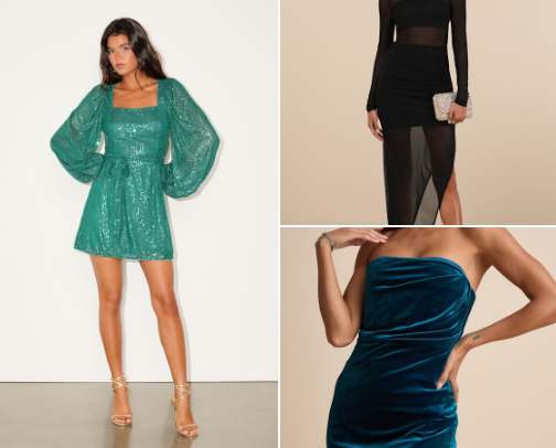 Let’s get dressed up for the holidays! Check out these awesome finds! cover photo collage