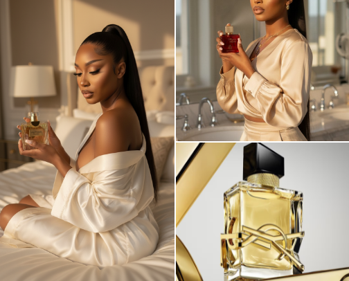 These scents turn heads before I even say a word. From soft and flirty to full-on luxury energy, every single one is a ‘what are you wearing?!’ moment. cover photo collage