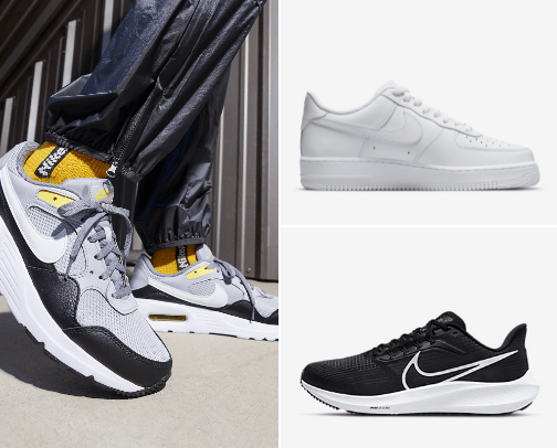 Sneakers cover photo collage