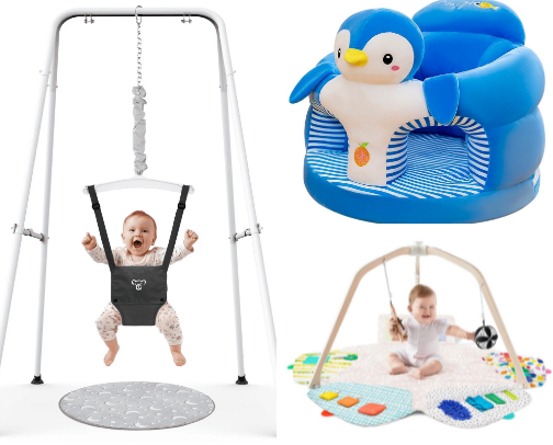 Engaging Baby Toys that Support Activity, Development & Entertainment cover photo collage