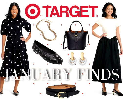 January Target Finds ❤️ cover photo collage