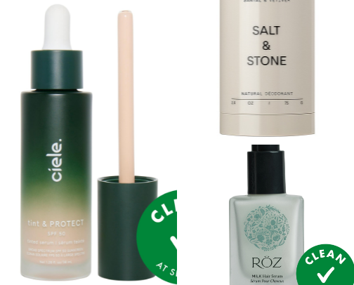 Cleanish Beauty Products that work! cover photo collage