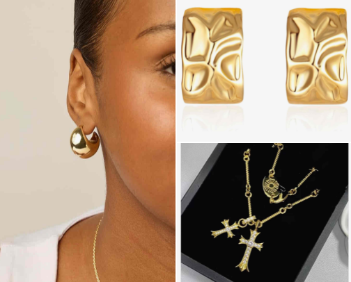 Everyday jewelry 💍 cover photo collage