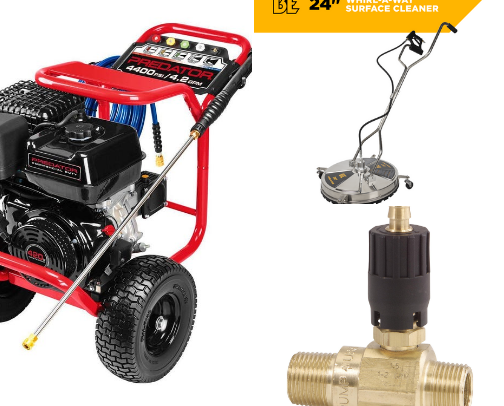 “Tools I Use for Pressure Washing Jobs” cover photo collage