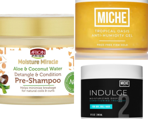 Low Porosity, Type 4 Hair Recs cover photo collage