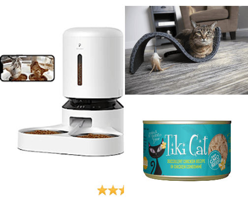 Fave Cat Products cover photo collage