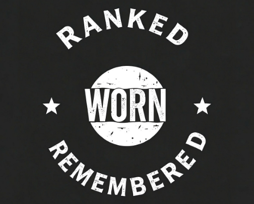 🆙 Ranked. Worn. Remembered. cover photo collage