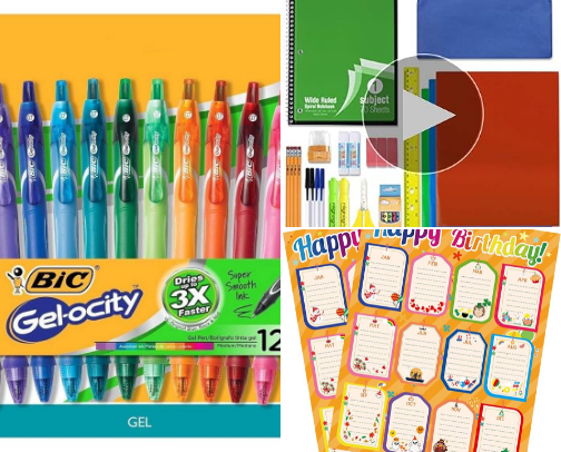 Back To School Must Haves cover photo collage
