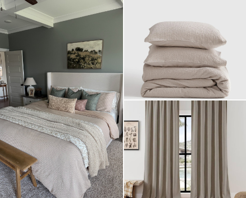 Master bedroom cover photo collage