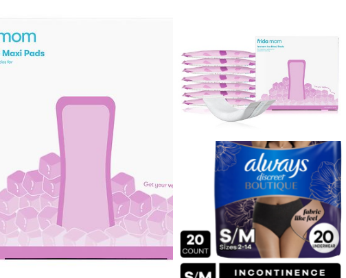 Postpartum MUST haves! cover photo collage