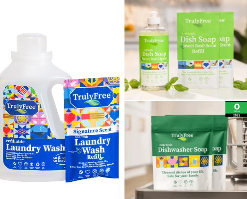 Nontoxic Home Products cover photo collage