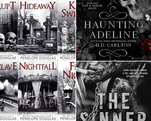 Books I couldn't put down 📖 cover photo collage