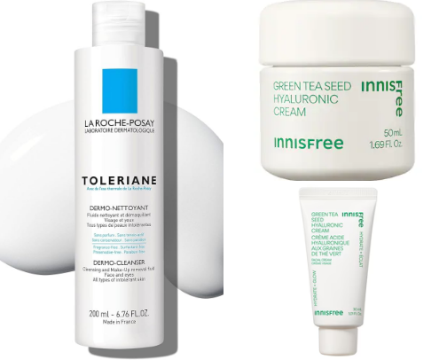 SKINCARE FOR ACNE PRONE GIRLIES cover photo collage