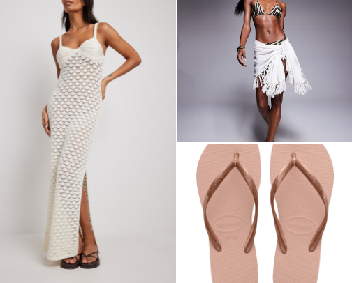 Perfect Effortless Summer Lookbook 👗🩱✨ cover photo collage