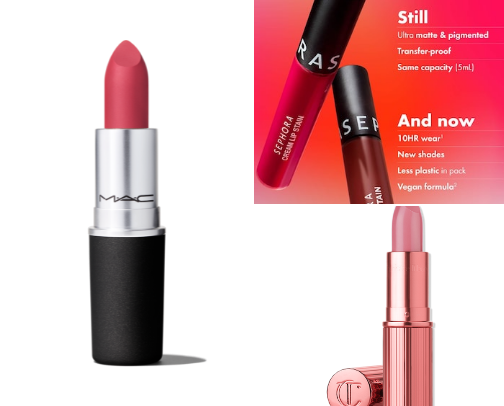My favorite beauty recs cover photo collage