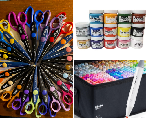 🎨✨ Art Supplies I Love for DIY & Creative Projects! cover photo collage