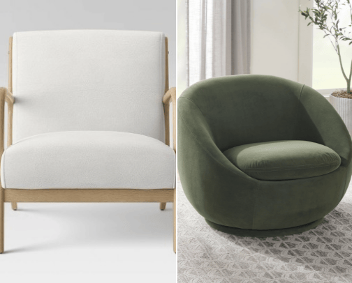 Accent Chairs cover photo collage