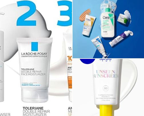 Skincare Collection cover photo collage
