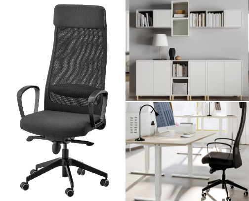 Minimalist IKEA setup cover photo collage