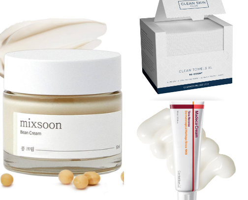 Products My Skin Loves cover photo collage