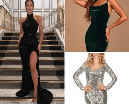 Holiday Outfits cover photo collage