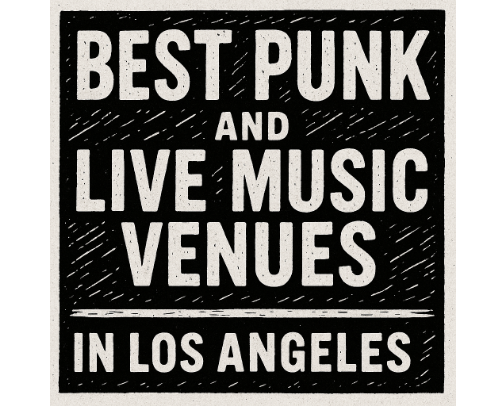 Punk & Live Music Venues in Los Angeles cover photo collage