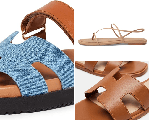 summer footwear on budget✨ cover photo collage