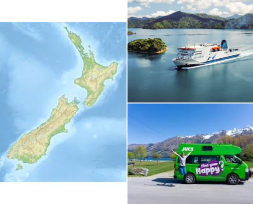 𝘌𝘹𝘱𝘭𝘰𝘳𝘦 𝘕𝘦𝘸 𝘡𝘦𝘢𝘭𝘢𝘯𝘥: 
Best of Self-guided Travel cover photo collage
