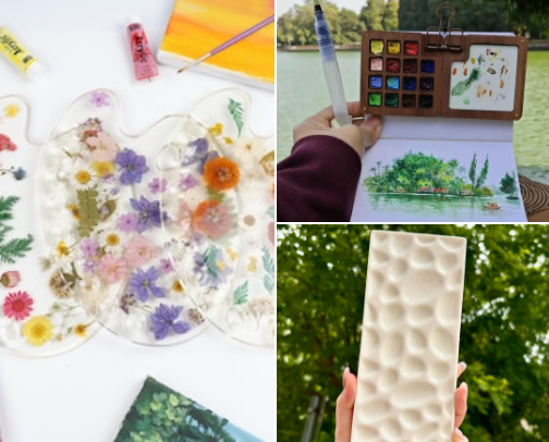 Creative Painting Essentials for Every Artist 🎨🖌 cover photo collage