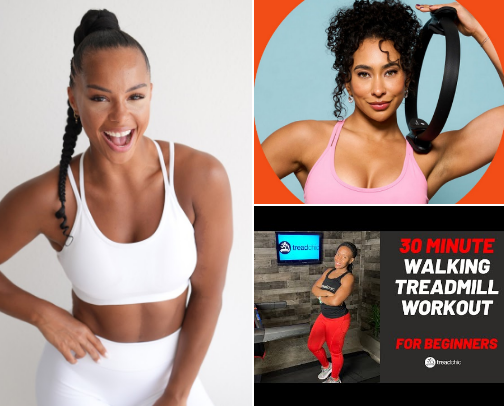 AT HOME WORKOUT VIDEOS cover photo collage