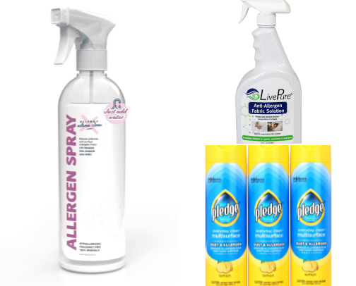 Hypoallergenic Cleaning Supplies for Allergy-Prone Homes cover photo collage