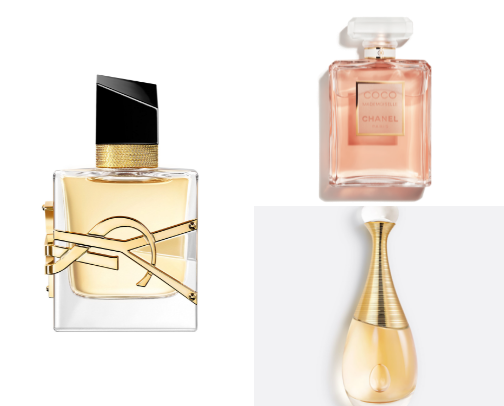 Perfumes That Always Get Compliments: Long-Lasting Fragrances & Scent-Layering Sets cover photo collage
