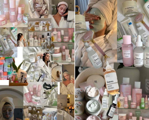 Skin care products that will get your skin to perfection 🫧 cover photo collage